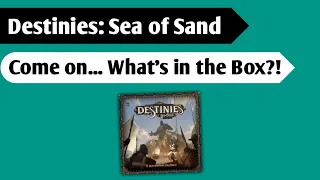 Sun and Sand: An Unboxing of Destinies Sea of Sand