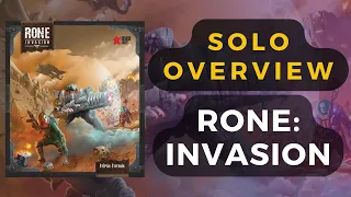 RONE: Invasion - Solo Gameplay Overview - 1st Round | DaniCha