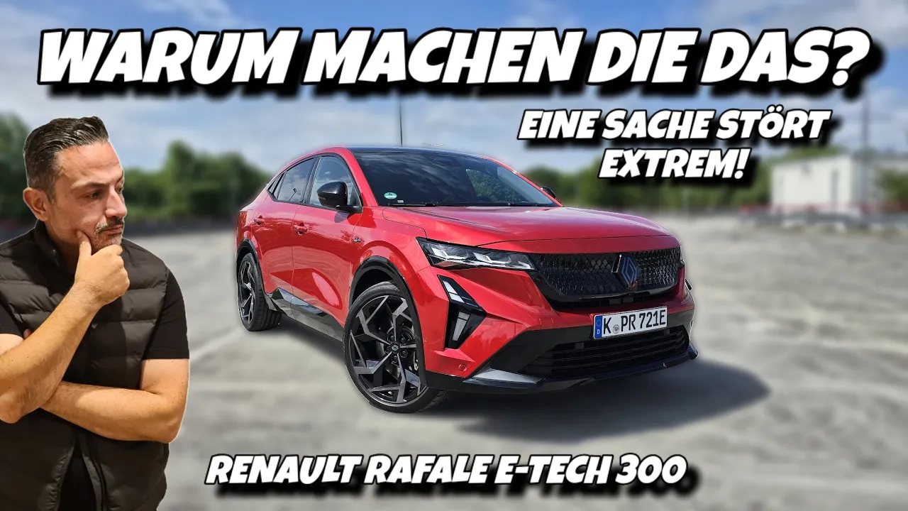 Renault Rafale E-Tech 4x4 Plug-in Hybrid Reichweite Verbrauch Ladezeit im Test. #ev