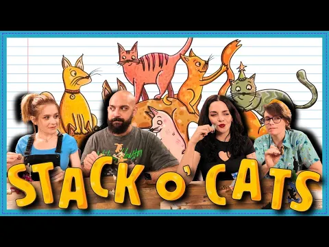 Let's Play Reverse Cat Jenga with Stack O' Cats! | One More Game