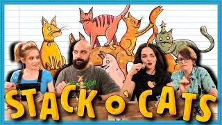 Let's Play Reverse Cat Jenga with Stack O' Cats! | One More Game