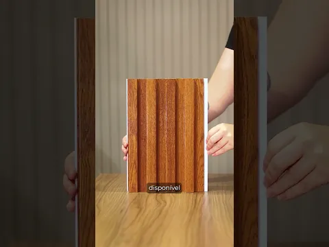 Painel Ripado Externo de PVC 2,1mm Angelin 20x300cm Slim Macheto