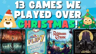 13 Games We Played This Christmas!