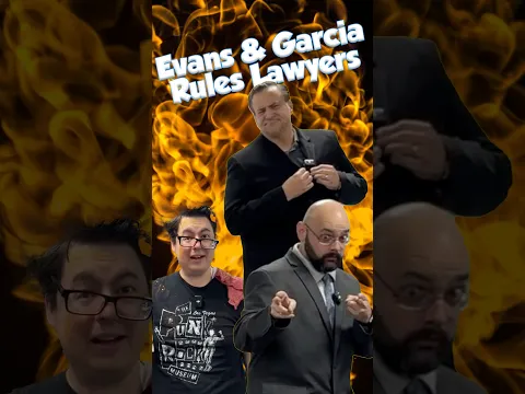 Got a rules dispute? Call Evans and Garcia, Rules Lawyers.
