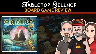 Tír na nÓg Review, Tir na nOg is a card drafting board game about taking a journey to the Otherworld