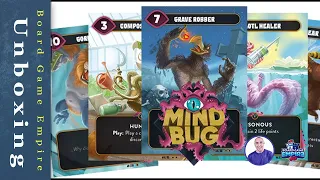 Mindbug First Contact & New Creations Expansion Unboxing - Nerdlab Games