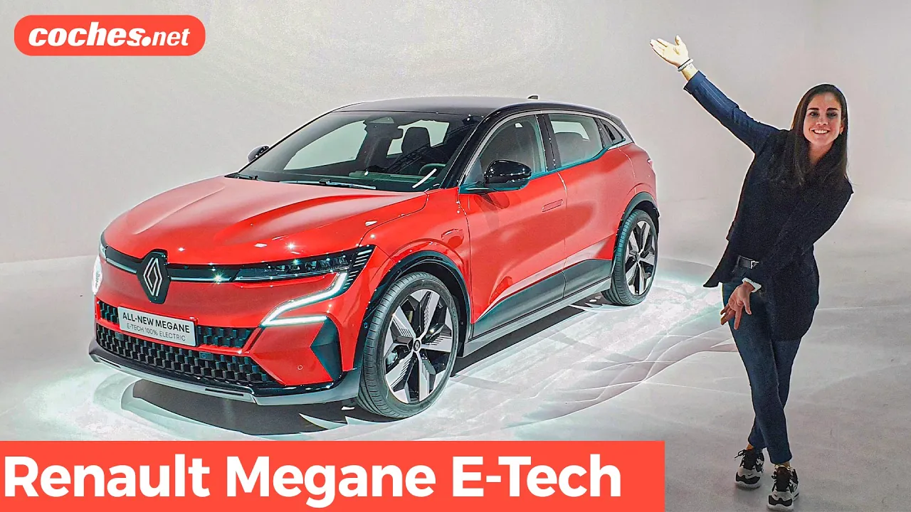 Renault Mégane E-Tech Eléctrico | Primer vistazo / Preview en español | coches.net