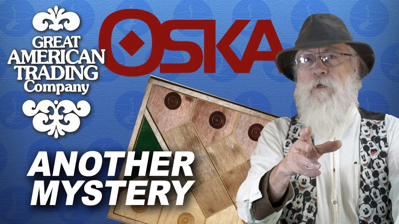 OSKA sounds like a teutonic toast, but it's a board game from the Great American Trading Company!
