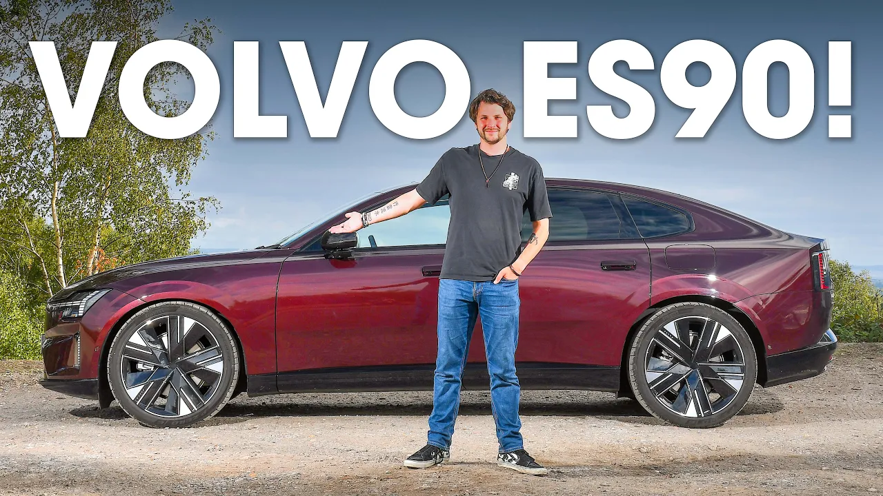 Volvo ES90 Review – TWICE as good as a Tesla Model 3?