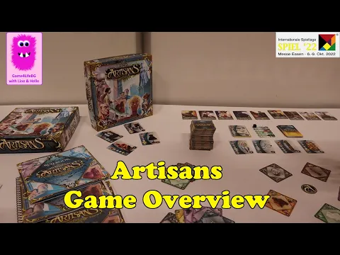 Artisans, Game Overview at Essen Spiel '22