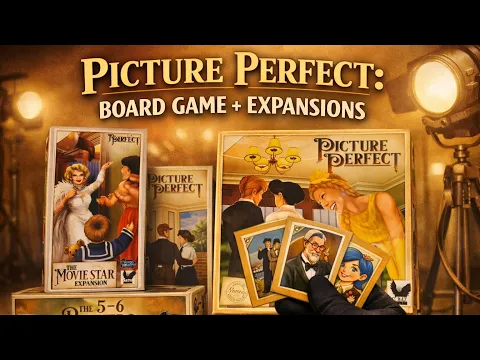 PICTURE PERFECT board game unboxing @boardgameworld