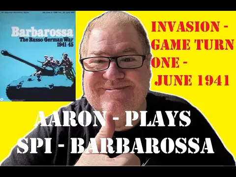 SPI BARBAROSSA - 1971 Ed - The First Turn