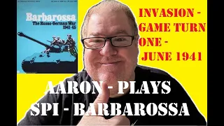 SPI BARBAROSSA - 1971 Ed - The First Turn