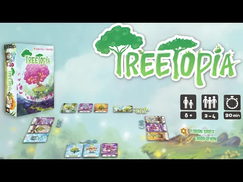 TREETOPIA - Save the trees in this family card game !