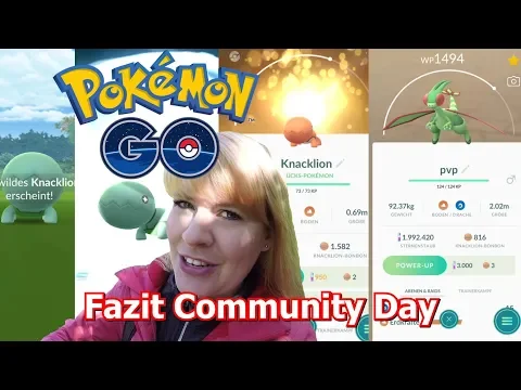 KNACKLION CDAY SUCHE I POKEMON GO DEUTSCH BERLIN #250
