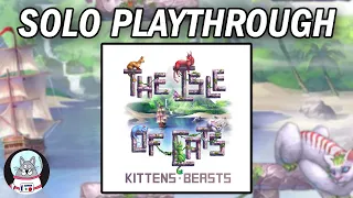 The Isle of Cats: Kittens & Beasts / Boat Pack - Solo Playthrough
