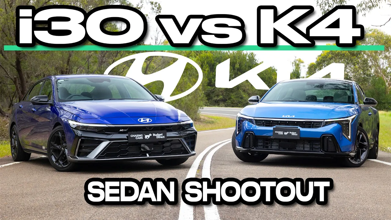 Sibling rivalry! Which budget sedan should you buy? (Hyundai i30 vs Kia K4)