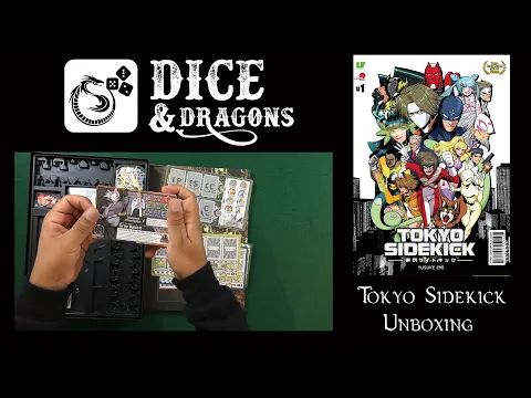 Dice and Dragons - Tokyo Sidekick Unboxing