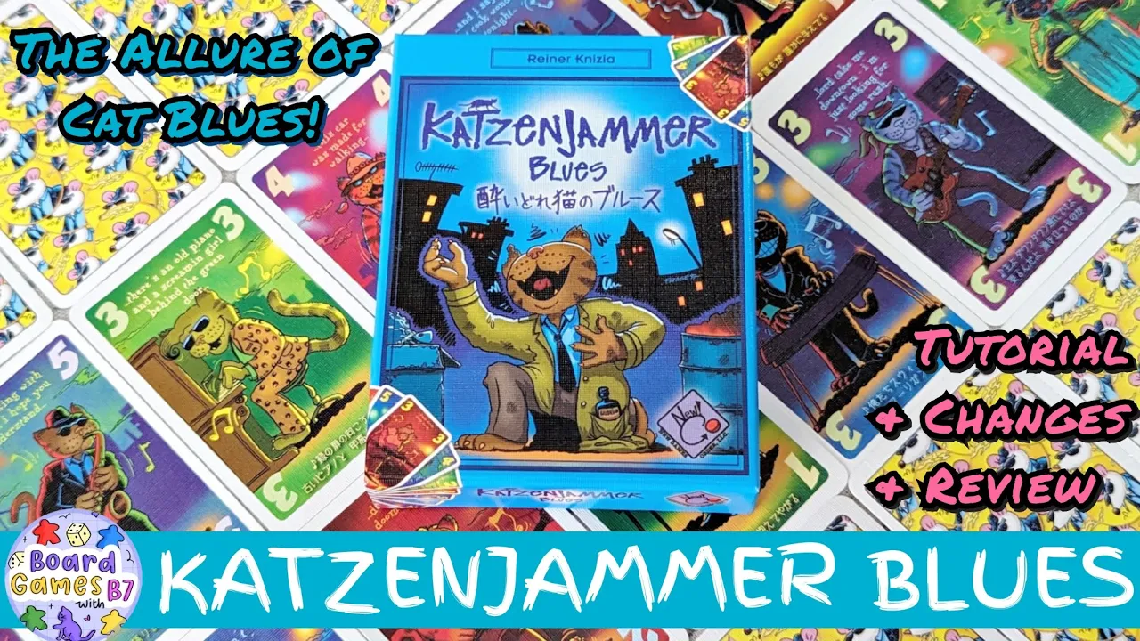Katzenjammer Blues, Cat Blues Board Game, Reiner Knizia