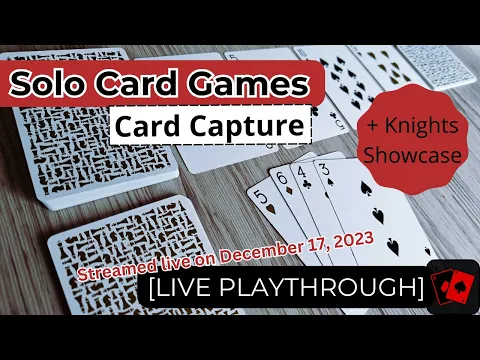 Solo Card Games (Live) | Card Capture