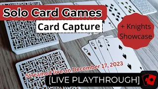Solo Card Games (Live) | Card Capture