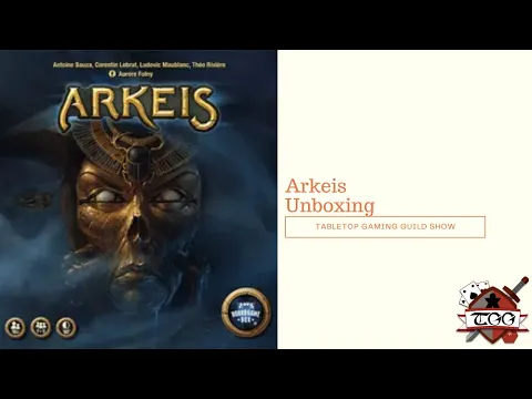 Arkeis Board Game Unboxing