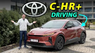 all-new Toyota C-HR+ driving REVIEW (2027) - more range than you think?