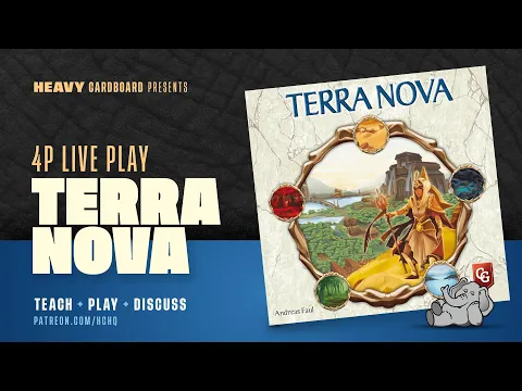 Terra Nova - 4p Teaching, Play-through, & Roundtable by Heavy Cardboard