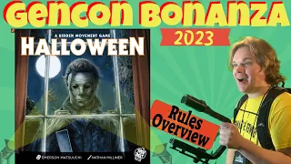 Halloween Rules Overview Interview At Gen Con 2023 *Emerson !!*