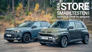 Den store småbiltesten – episode 5: pris og finale