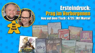 Ersteindruck: Prag im Verborgenen | Ein SPIEL 2026 Highlight? | Auf den Tisch!