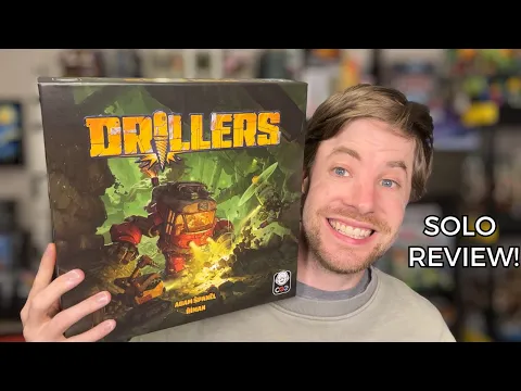 Drillers Board Game Solo Review!