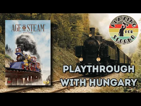 Age of Steam Hungary Map