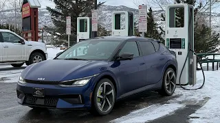 My Kia EV6 GT 800mi Winter Road Trip Was Super Annoying!