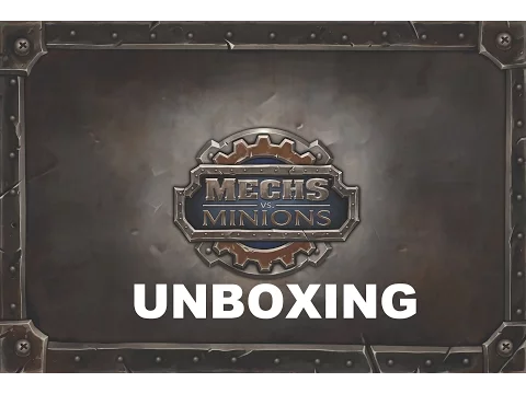 Mechs vs Minions - unboxing
