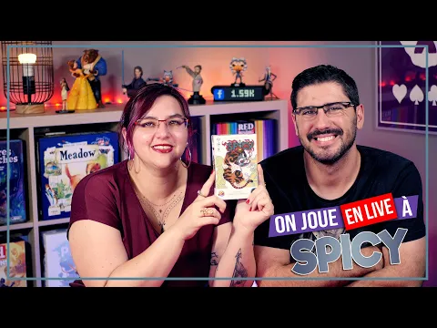 [La Partie] SPICY | 2 joueurs | IELLO | VOD Live