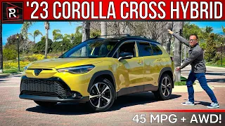 The 2023 Toyota Corolla Cross Hybrid Is An Electrified AWD Shrunken RAV4