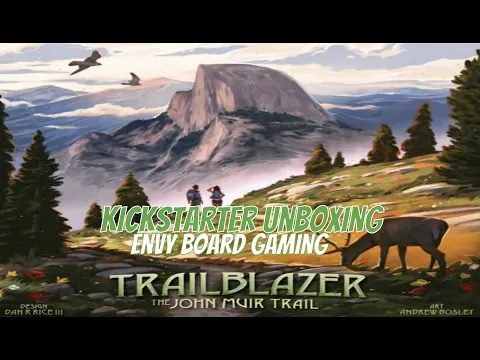 Trailblazer: The John Muir Trail Kickstarter Unboxing
