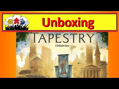 Tapestry Board Game from Stonemaier - Unboxing