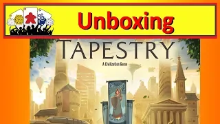 Tapestry Board Game from Stonemaier - Unboxing