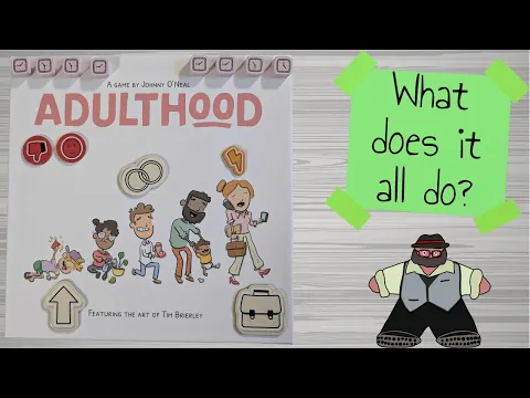 Adulthood - Unboxing & How to Play