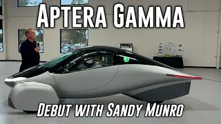 Aptera Gamma Debut with special guest Sandy Munro!