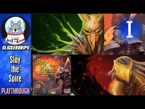 Slay the Spire: The Board Game | Ironclad & Silent Ascension 4 | Act 1