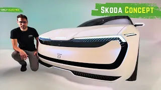 Skoda Vision O concept - Next Gen Combi & Future Skoda Tech !