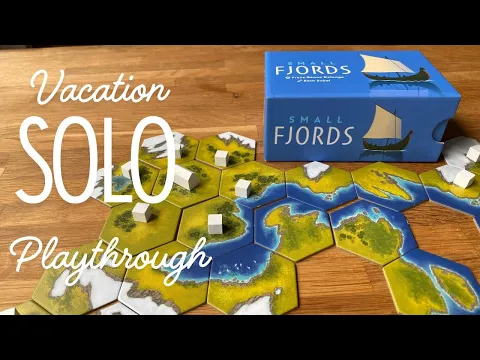 Small Fjords - Solo playthrough - Perfect vacation game for solo players