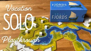 Small Fjords - Solo playthrough - Perfect vacation game for solo players