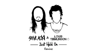 Steve Aoki & Louis Tomlinson - Just Hold On (DVBBS Remix) [Cover Art]