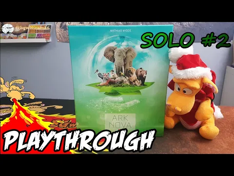 Ark Nova - Solo Playthrough #2 (Observation Tower)