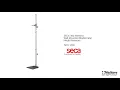SECA 360 Wireless Wall-Mounted Stadiometer Height Measure video