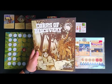 Corps of Discovery Board Game - Solo Overview and First Impressions | DaniCha